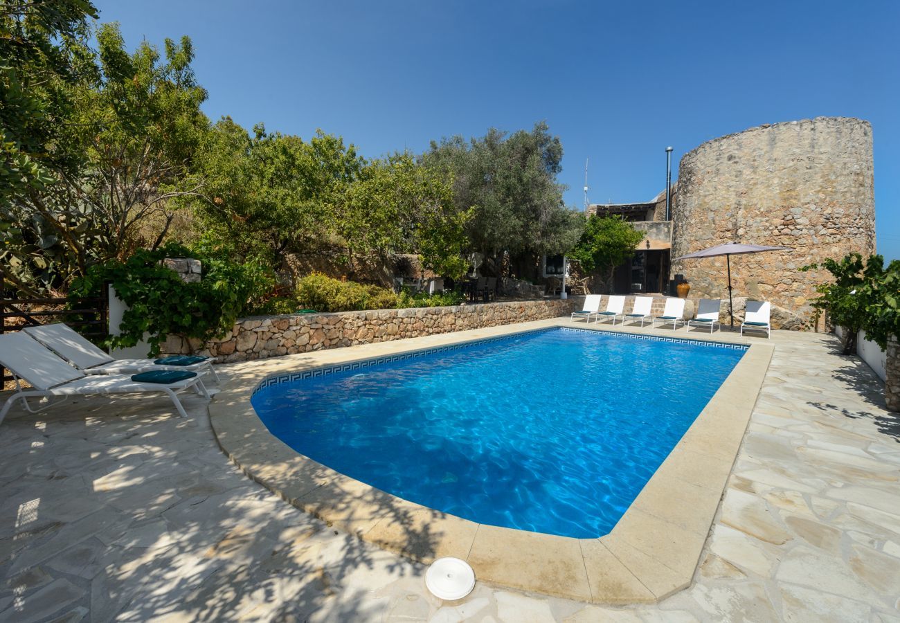 Villa in Sant Antoni de Portmany - TORRE BES  Villa. Ibiza.  Typische boerderij van Ibizan