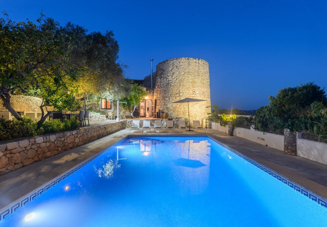 Villa in Sant Antoni de Portmany - TORRE BES  Villa. Ibiza.  Typische boerderij van Ibizan