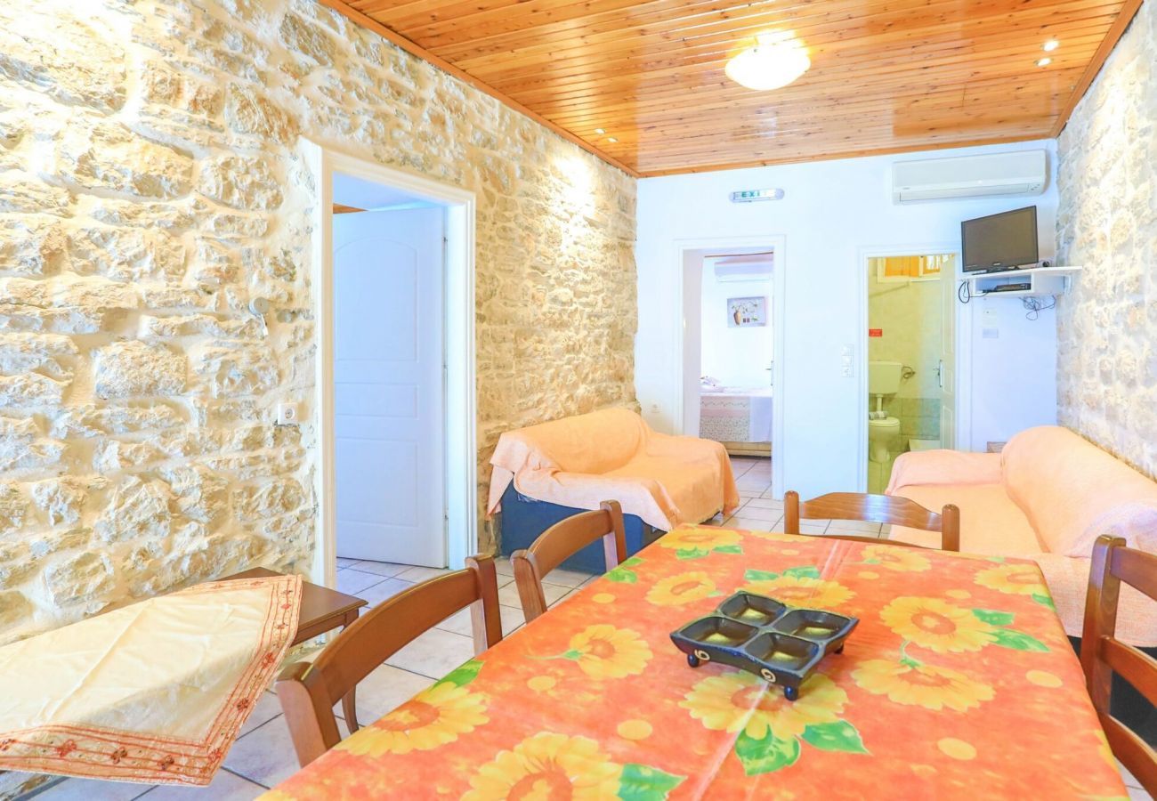 Villa Nisaki | Een vrijstaande villa met privé zwembad en zeezicht op Corfu, Griekenland