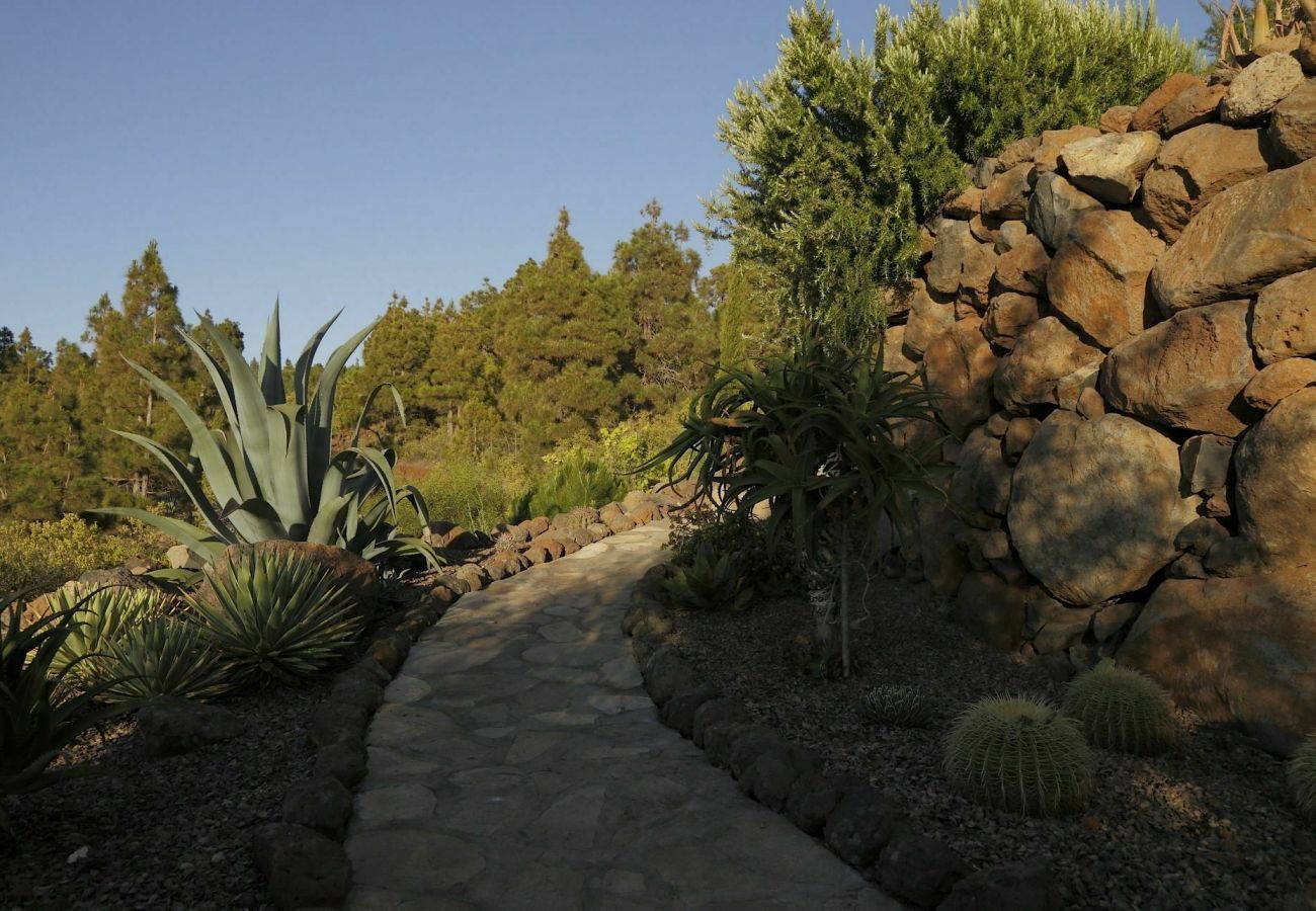 Pavilion Miramar is een paradijselijke villa voor twee met zeezicht en veel privacy in Puntagorda, La Palma