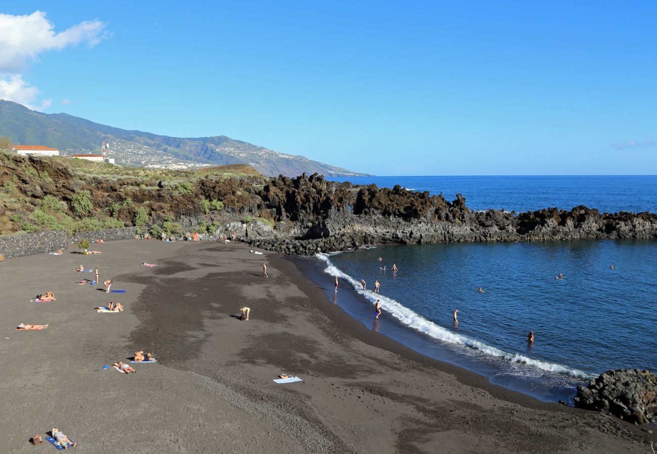 Pavilion Miramar is een paradijselijke villa voor twee met zeezicht en veel privacy in Puntagorda, La Palma