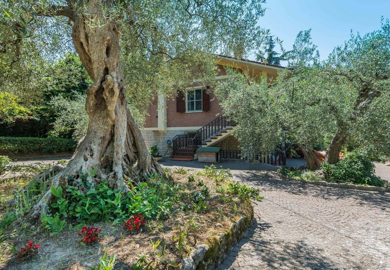 Villa Sofia is een vrijstaande villa met privé zwembad en zeezicht omgeven door natuur in Pesaro, Le Marche