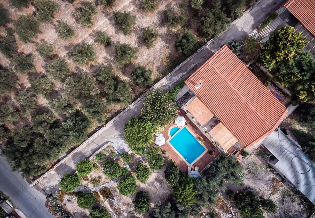 Villa Pelagia | Een vrijstaande villa met privé zwembad op Kreta, Griekenland