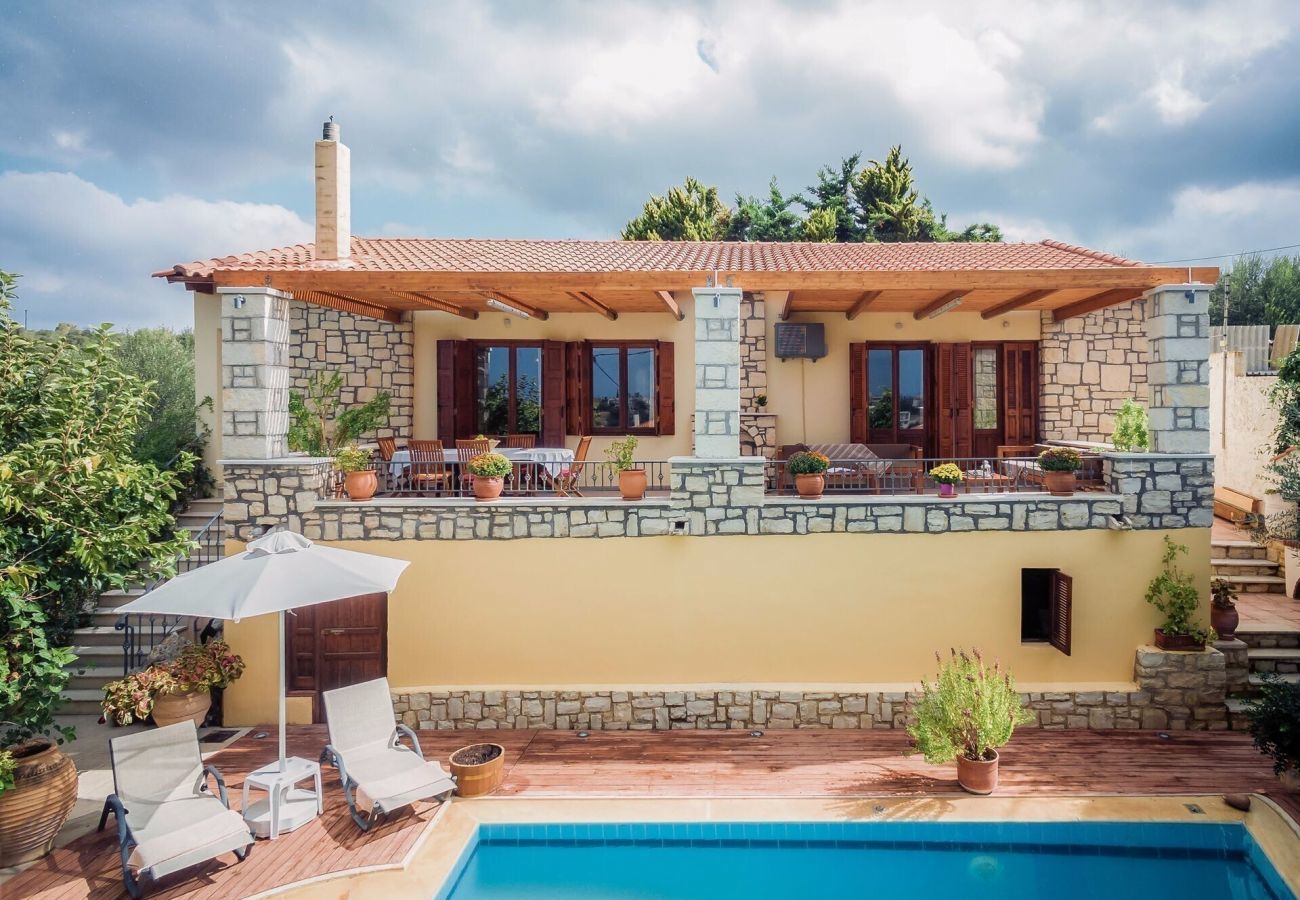 Villa Pelagia | Een vrijstaande villa met privé zwembad op Kreta, Griekenland