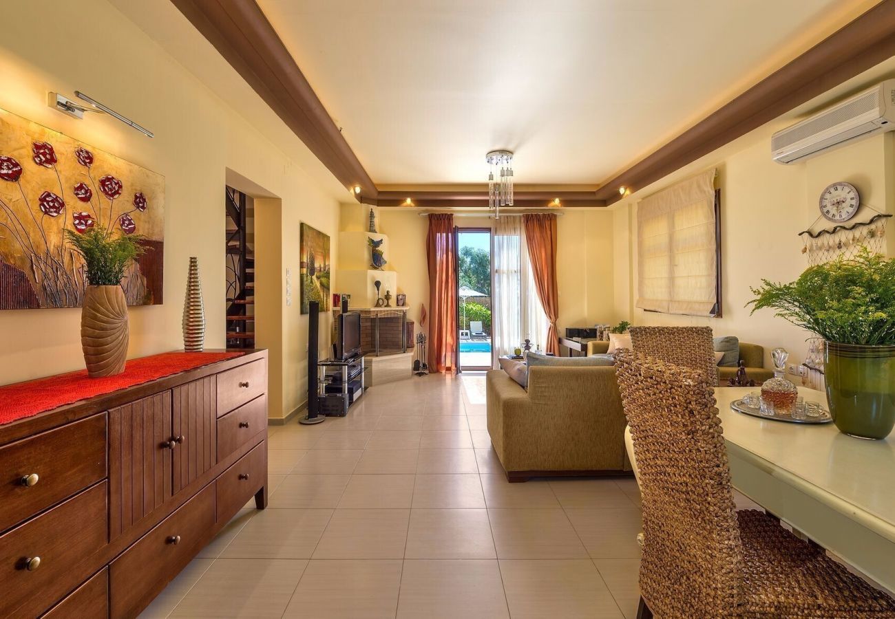  Villa Stacia | Een vrijstaande villa met privé zwembad op Kreta, Griekenland