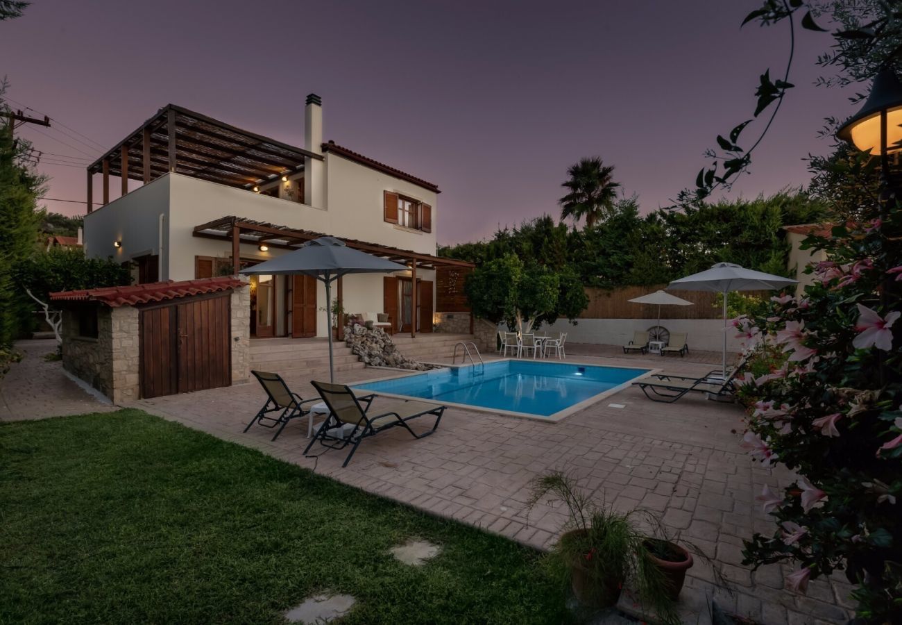 Villa Stacia | Een vrijstaande villa met privé zwembad op Kreta, Griekenland