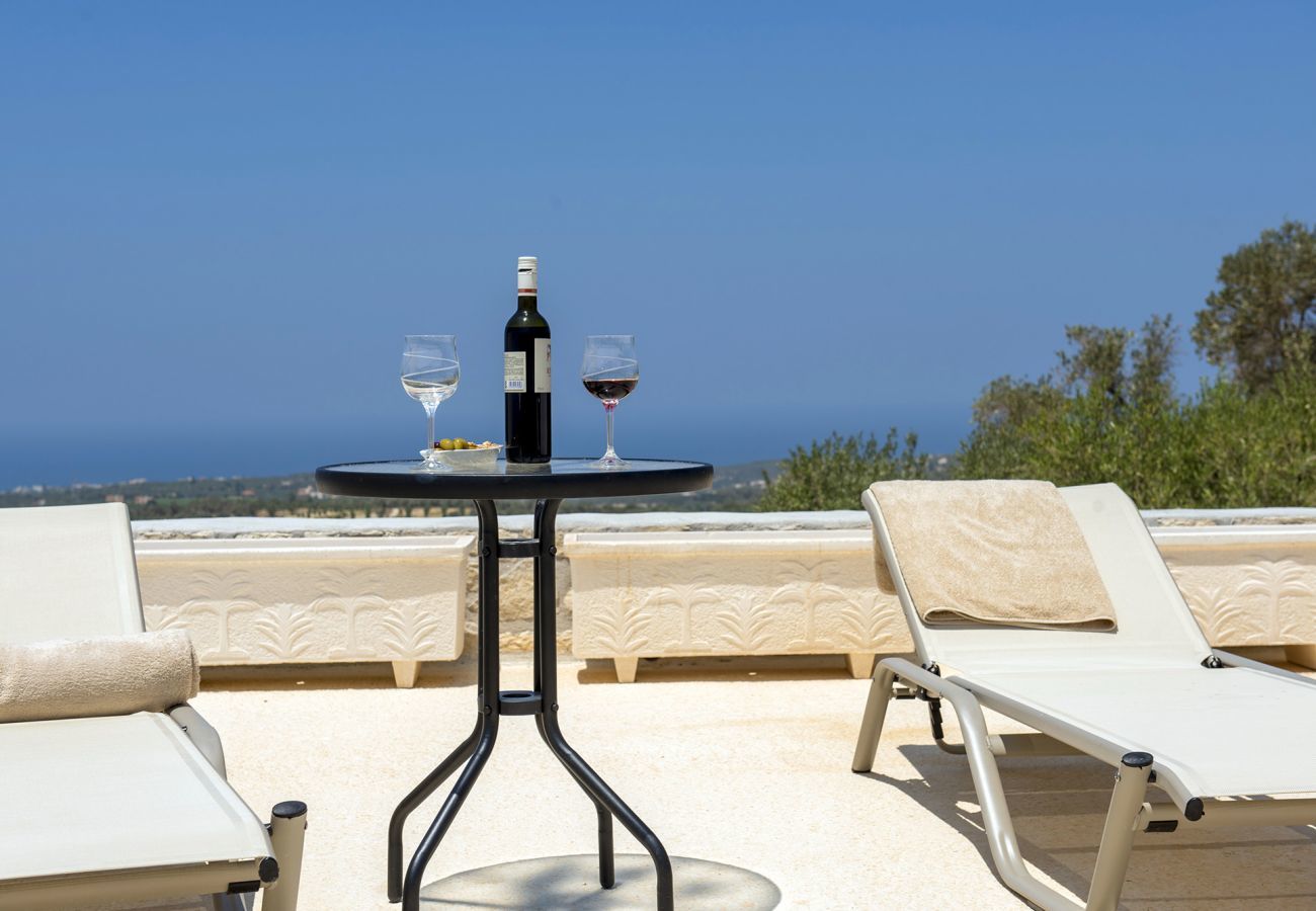  Villa Kyria | Een vrijstaande villa met privé zwembad op Kreta, Griekenland
