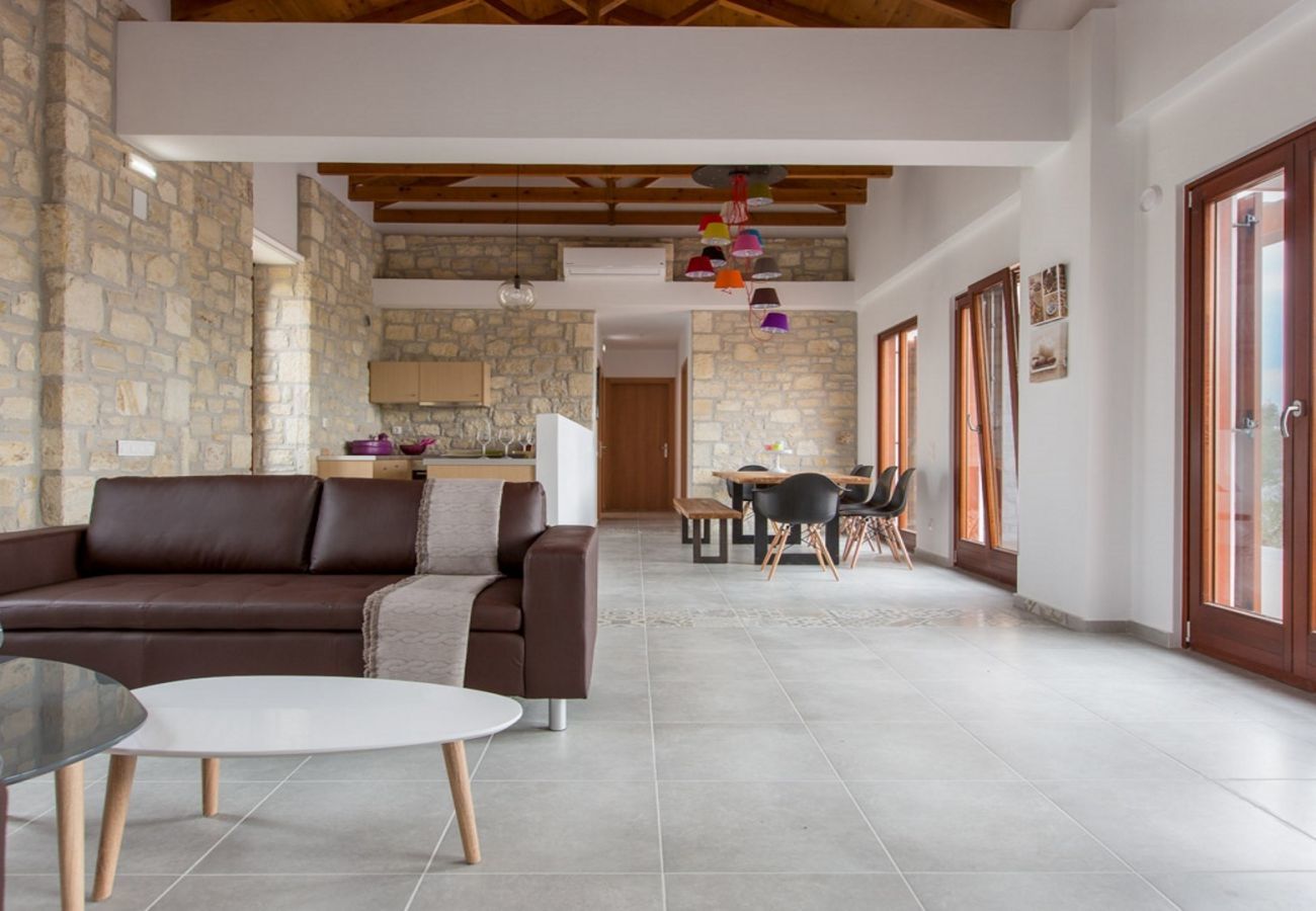  Villa Kyria | Een vrijstaande villa met privé zwembad op Kreta, Griekenland