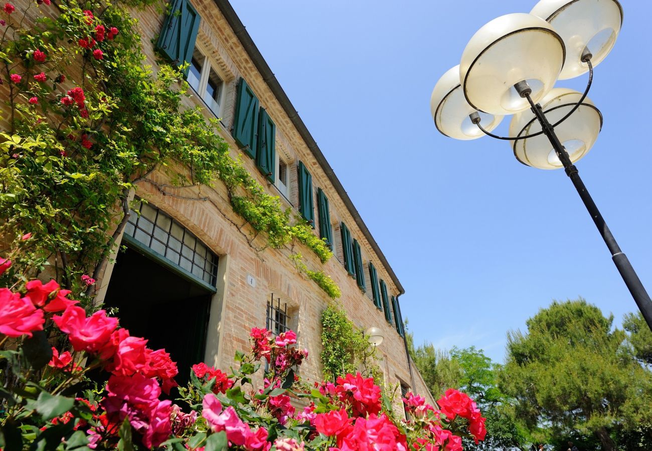 Antico Casolare is een unieke villa met privé zwembad en wijngaard in Le Marche, Italië. Ideaal voor grote groepen!