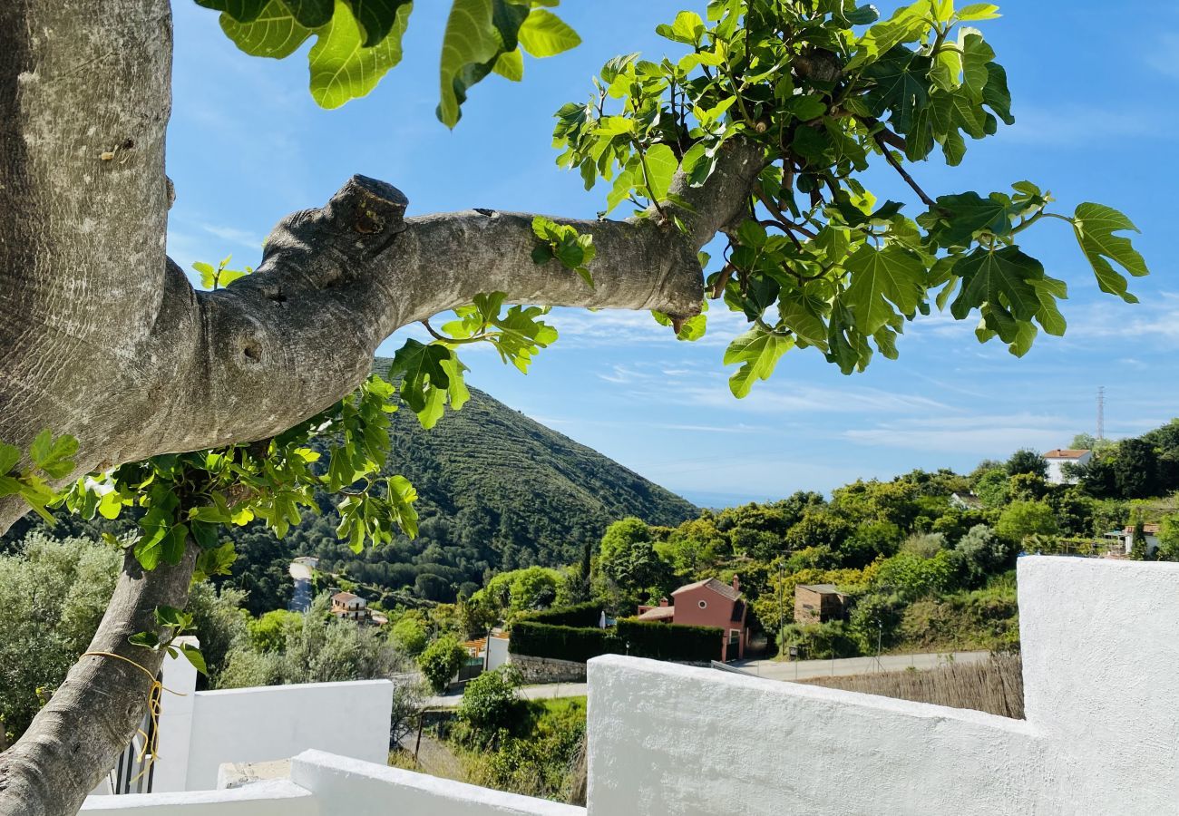 Finca Flores is een vrijstaand vakantiehuis met privé zwembad, geweldig uitzicht en veel privacy in Ojén, Andalusië