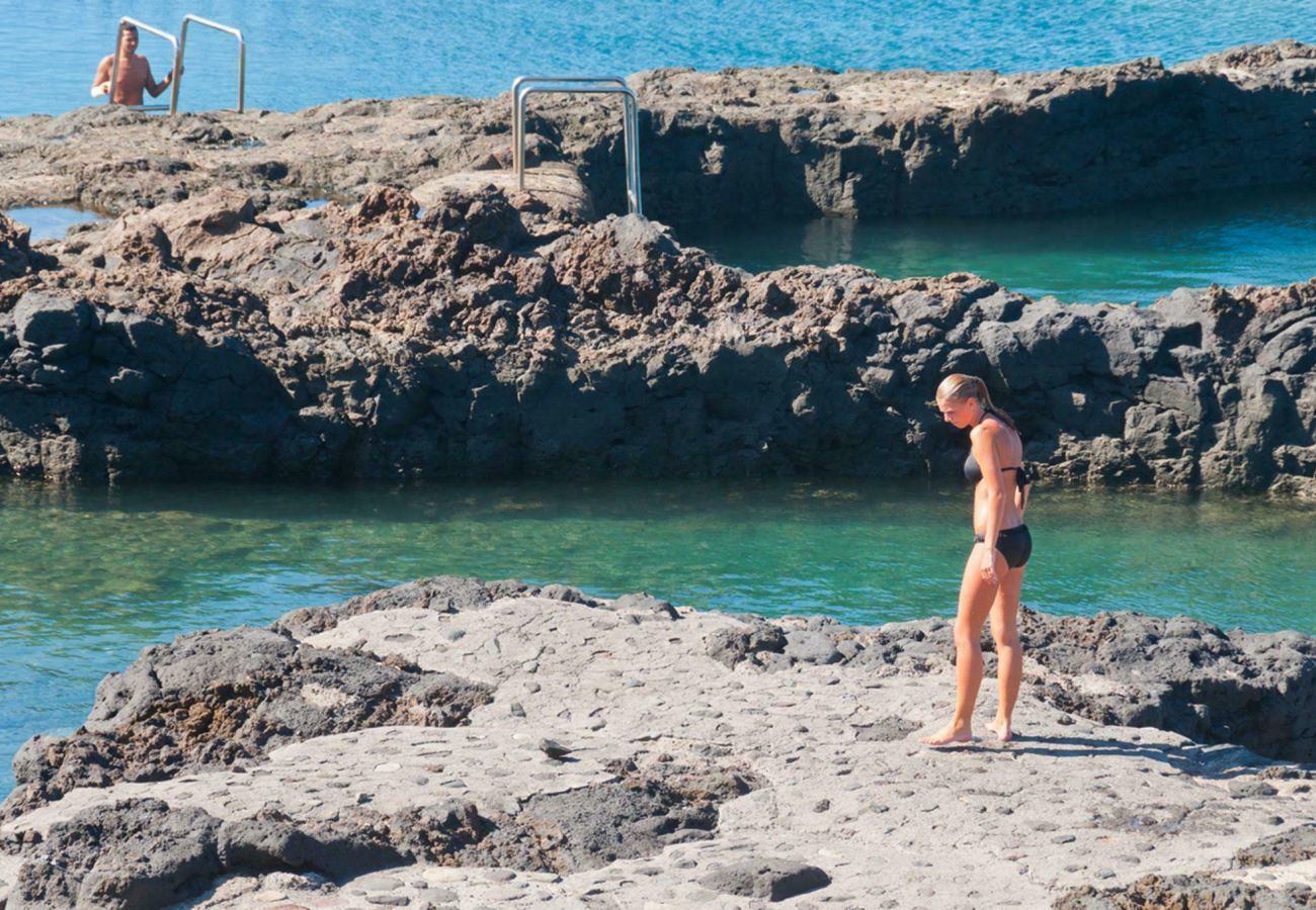 Villa in Agaete - Beach House Marina Deluxe