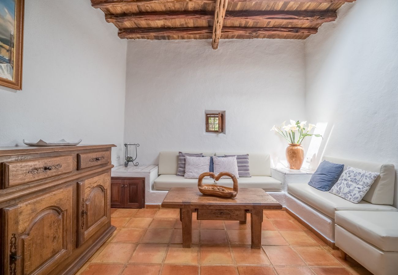 Stijlvolle villa San Agustin met landelijke ligging, privacy and privé zwembad. Loopafstand van het dorp San Agustin