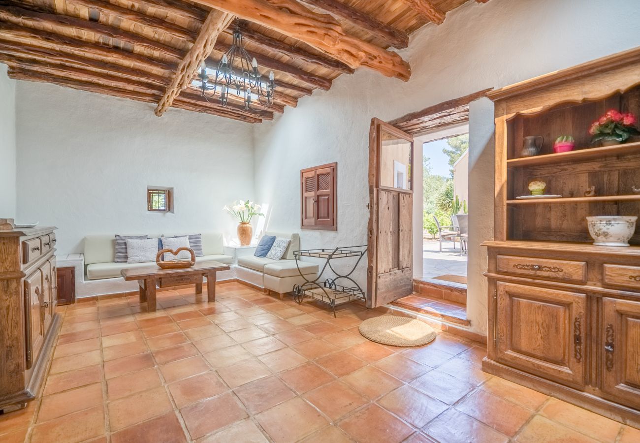 Stijlvolle villa San Agustin met landelijke ligging, privacy and privé zwembad. Loopafstand van het dorp San Agustin