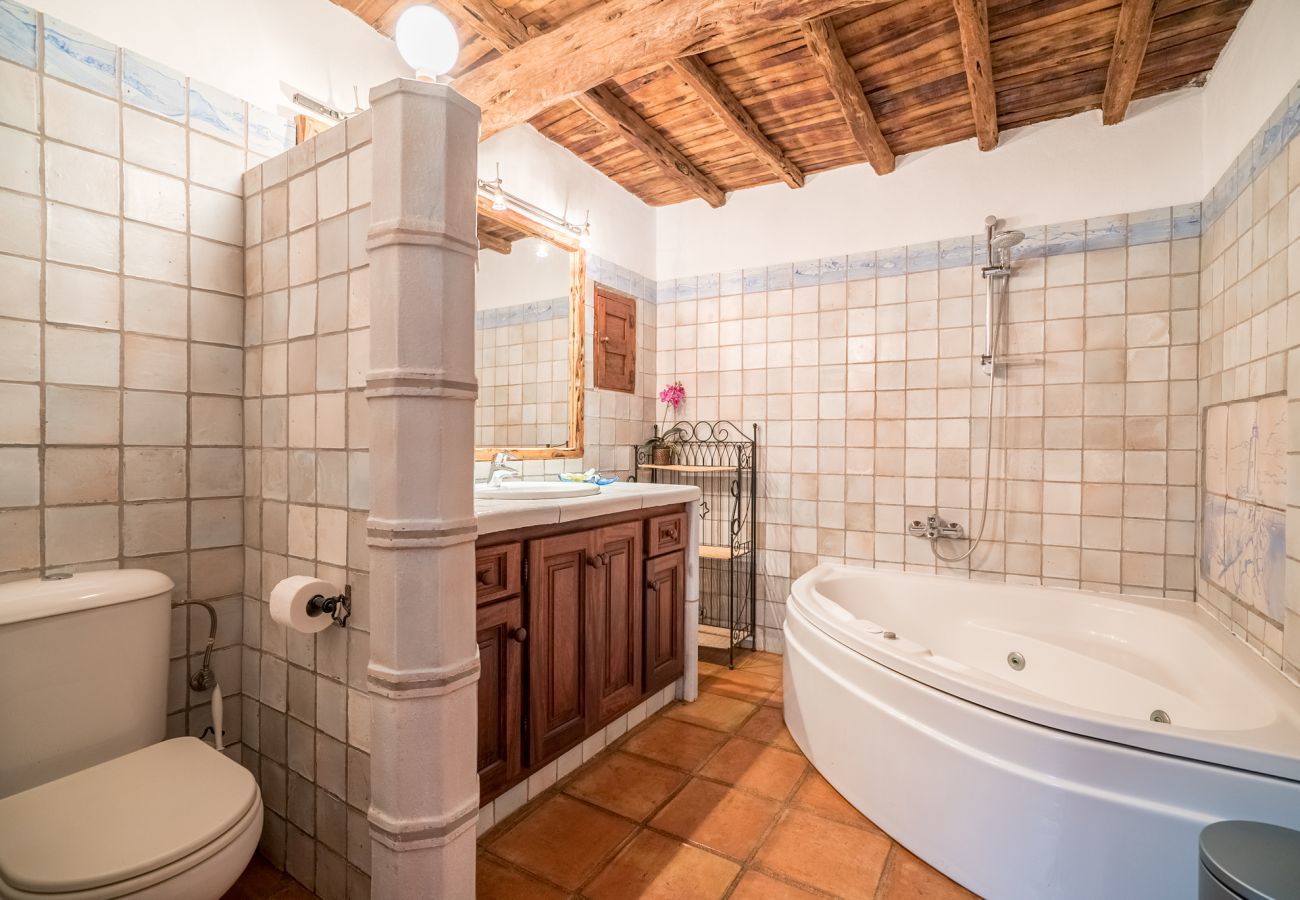 Stijlvolle villa San Agustin met landelijke ligging, privacy and privé zwembad. Loopafstand van het dorp San Agustin