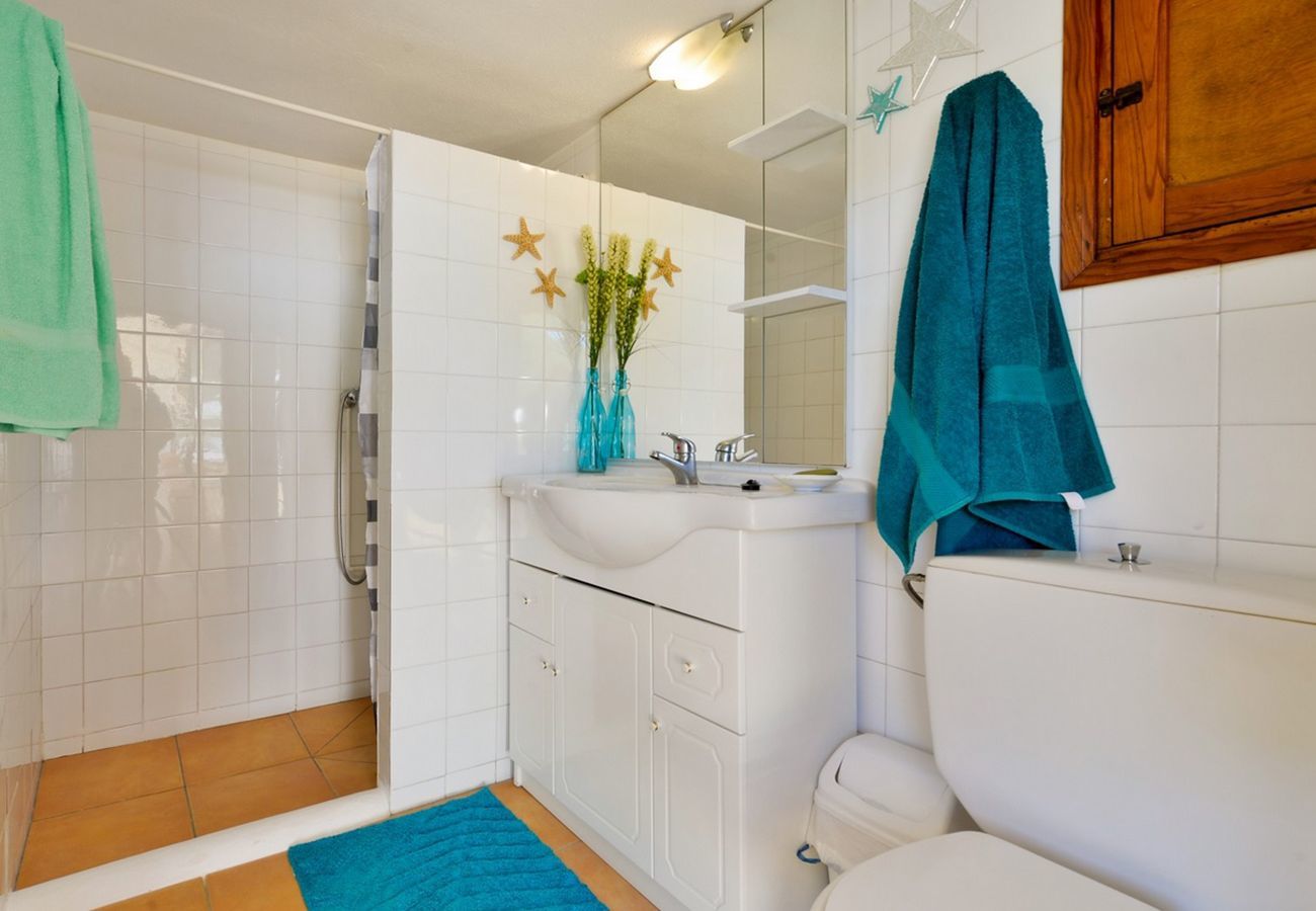 Villa Belicia heeft een ruim privé zwembad en veel privacy. Met fijne tuin. Gelegen in Santa Eulalia, Ibiza